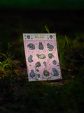 BLEPPY the Russian Blue Large Sticker Sheet