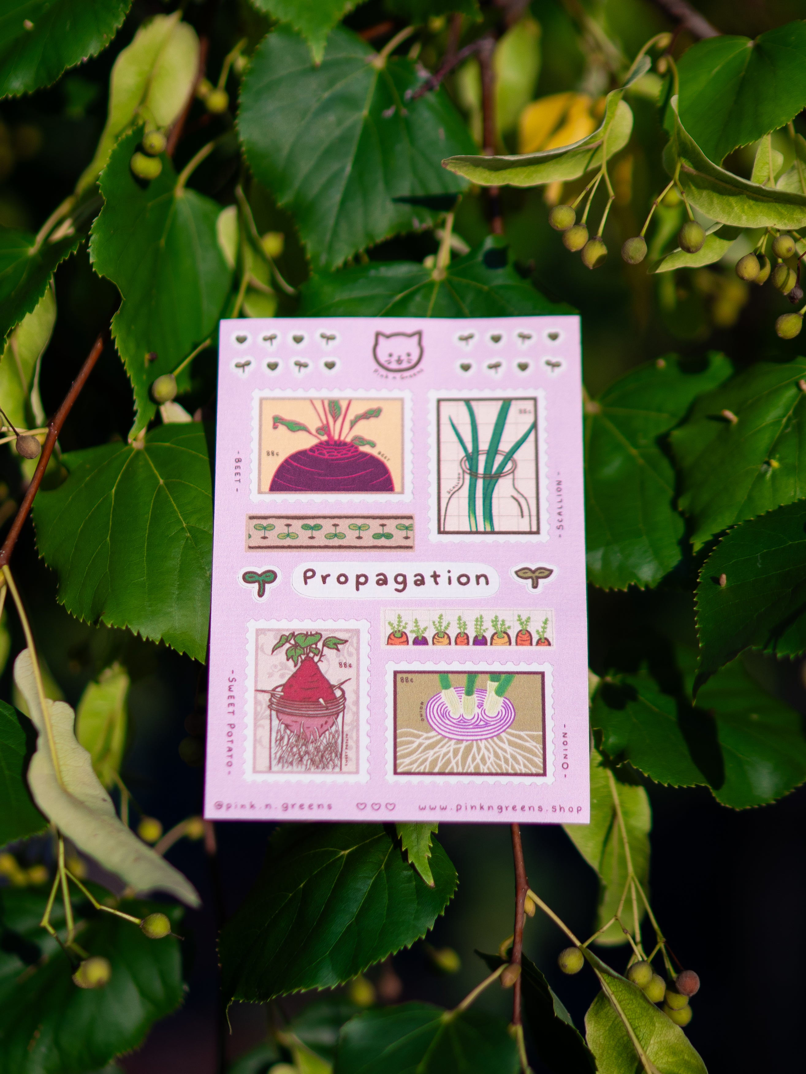 PROPAGATION Sticker Sheet