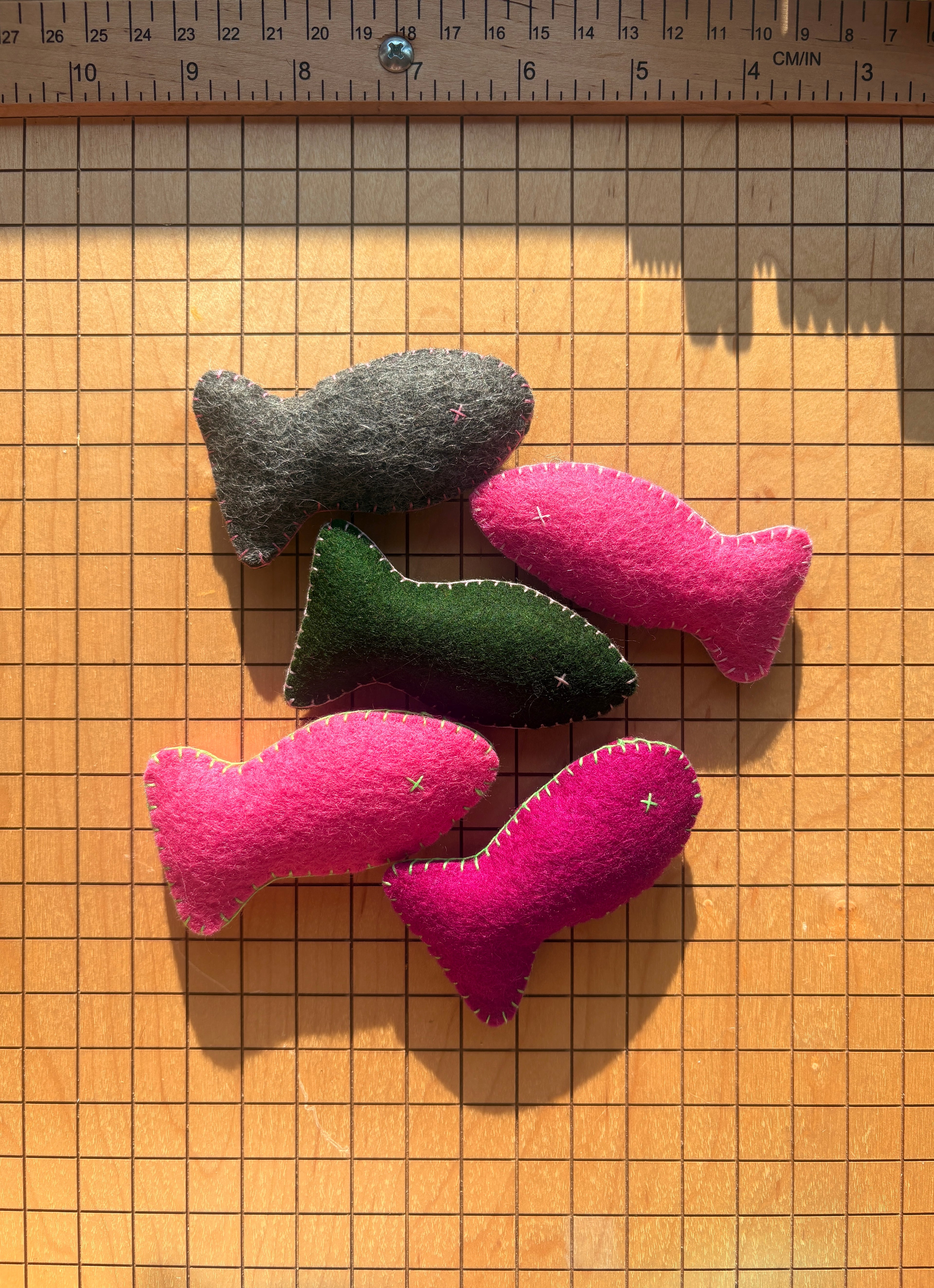 FISH Cat Toy with Organic Catnip