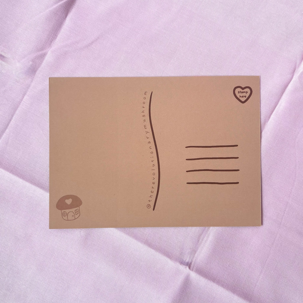 *SALE* SNAIL'S HOUSE Postcard Print
