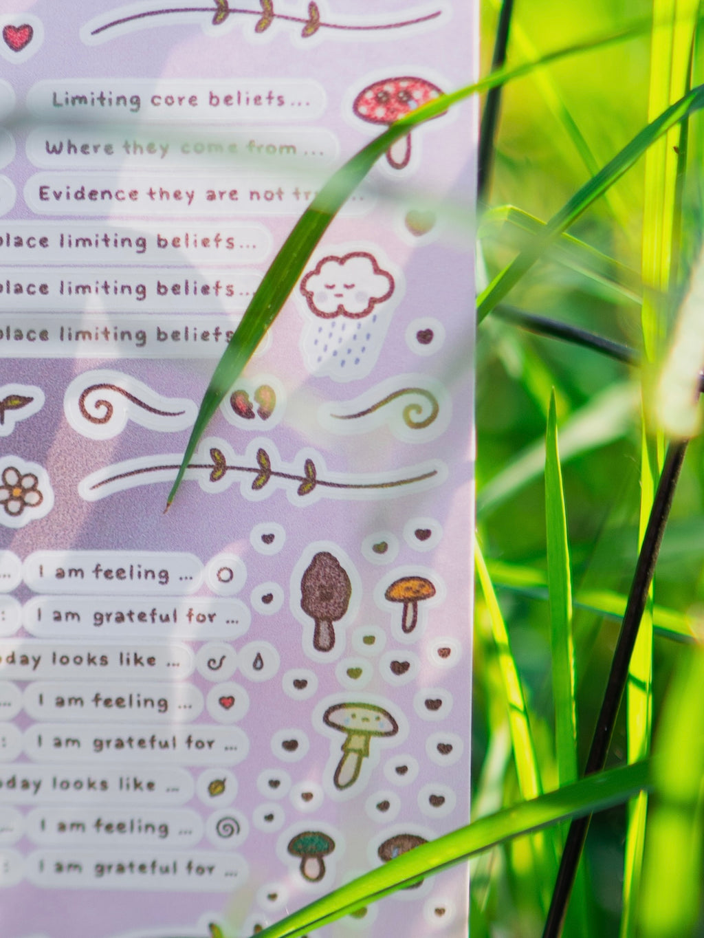 CORE BELIEFS Journal Stickers