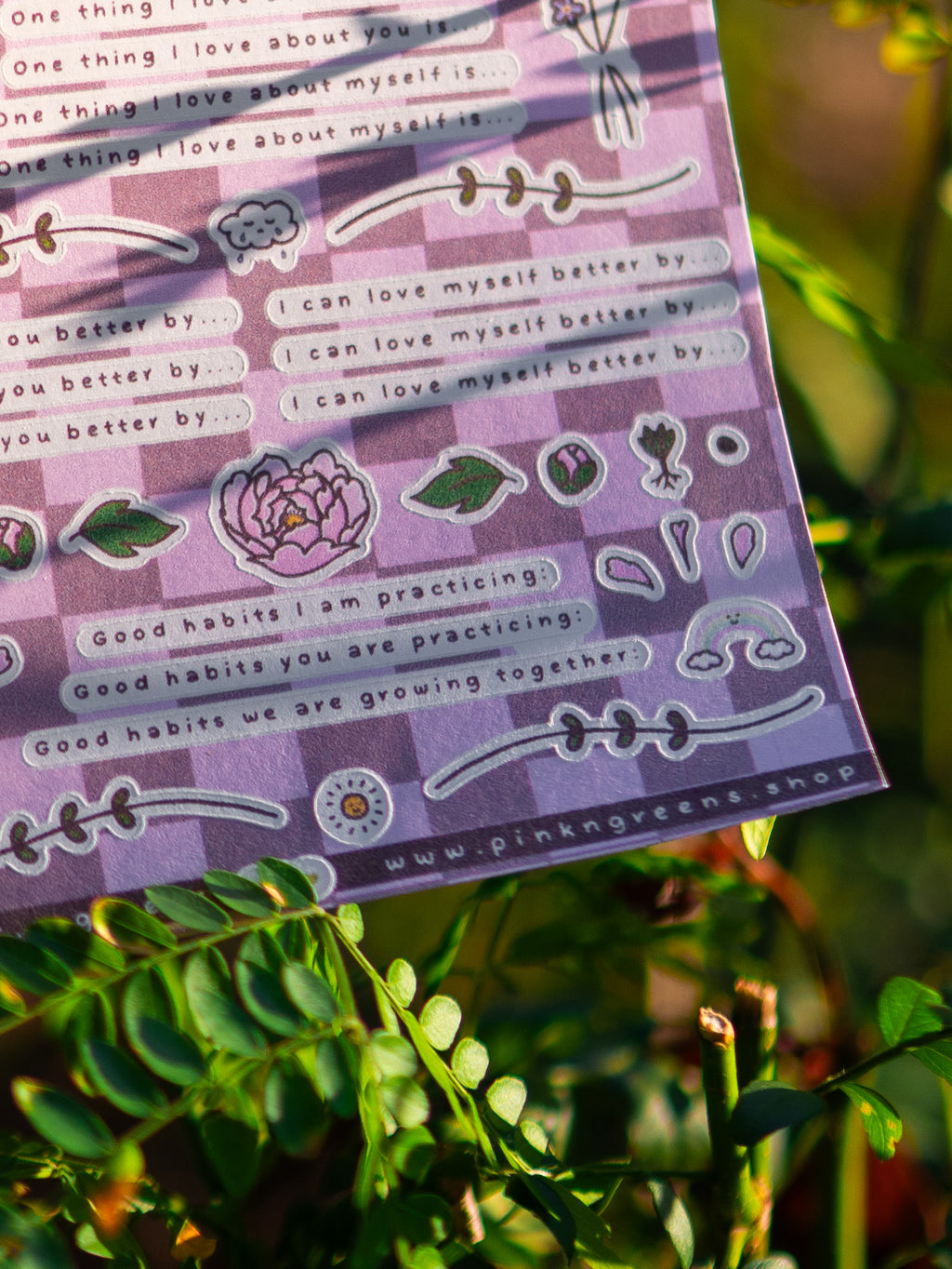 GROWING TOGETHER Journal Stickers