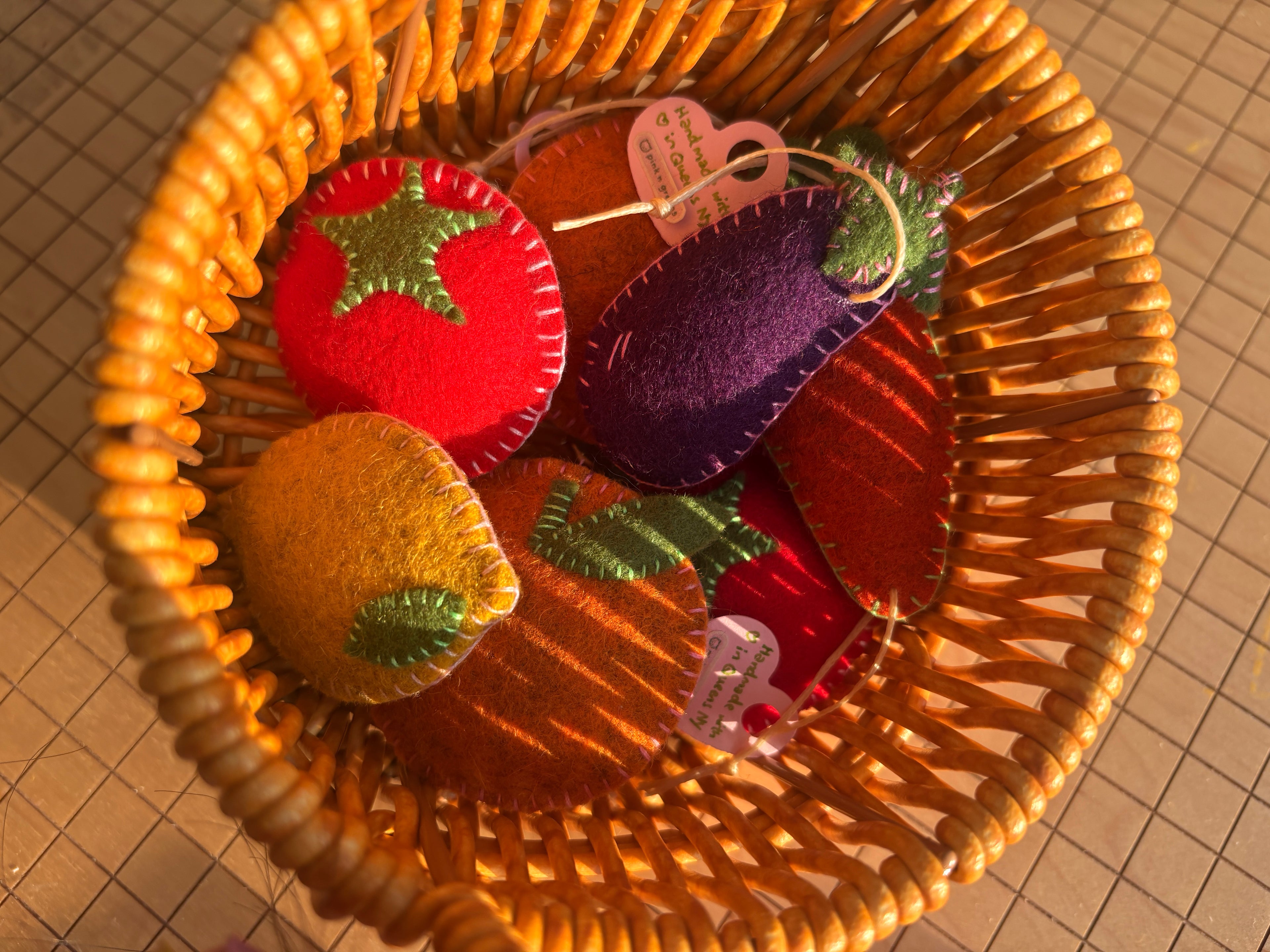 Fruit & Veg Cat Toys