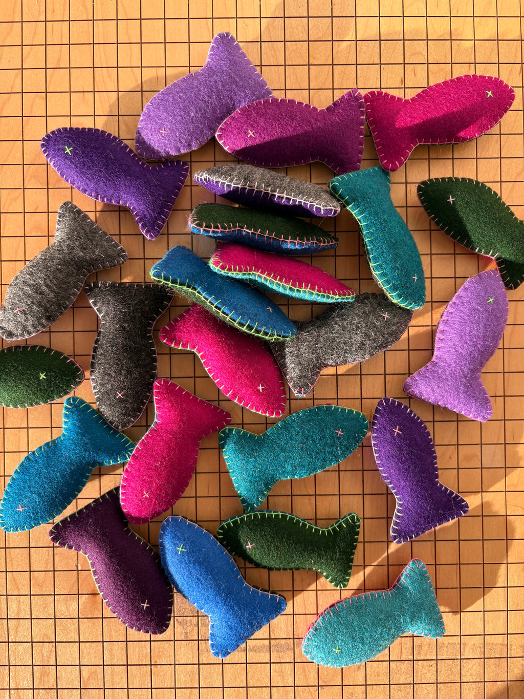 FISH Cat Toy with Organic Catnip