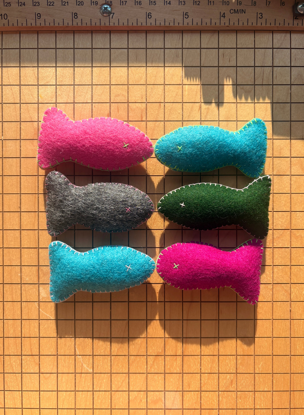 FISH Cat Toy with Organic Catnip