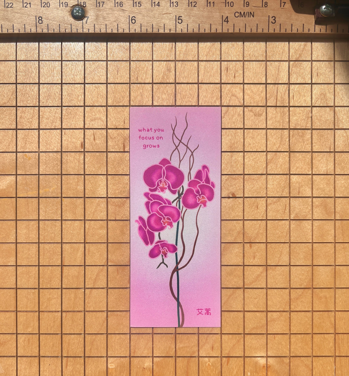 ORCHID Bookmark