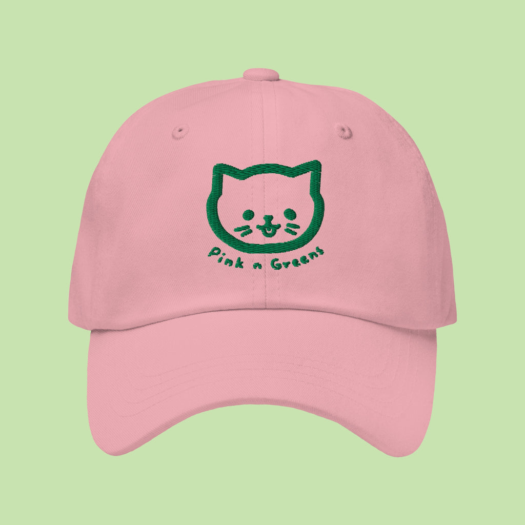 Pink n Greens Dad Hat