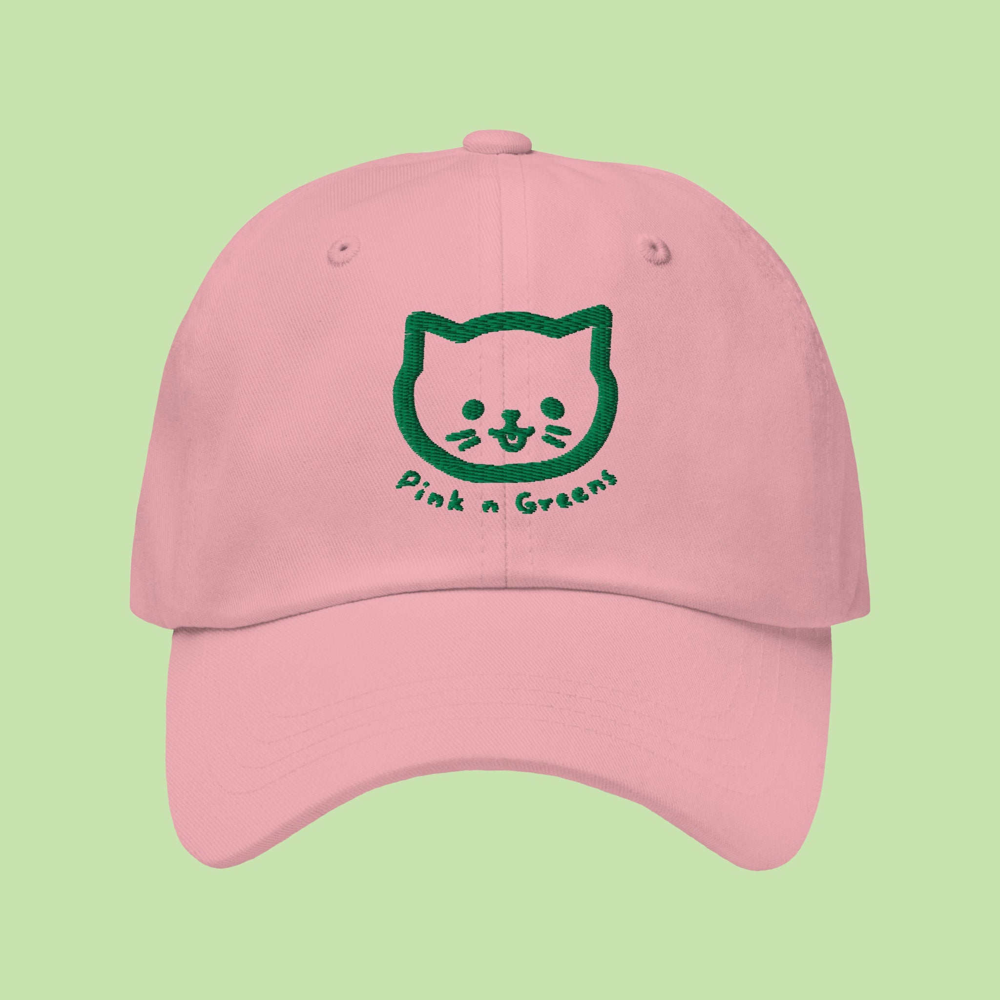 Pink n Greens Dad Hat