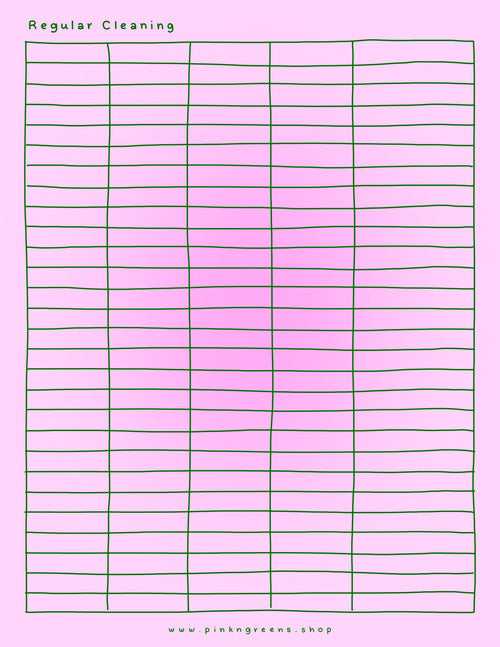 ADHD CLEANING CHARTS