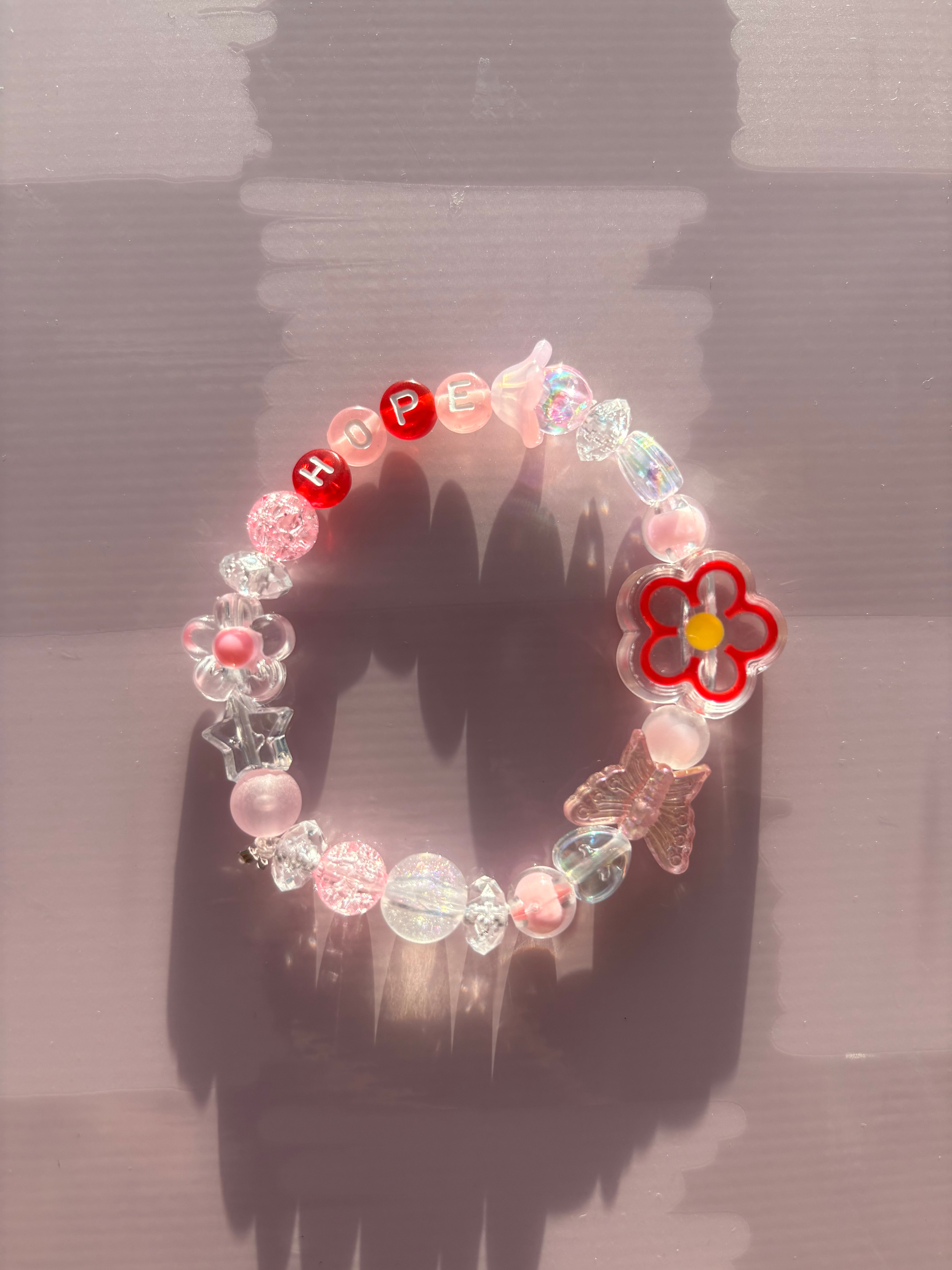 CUSTOM Y2K Beaded Bracelet