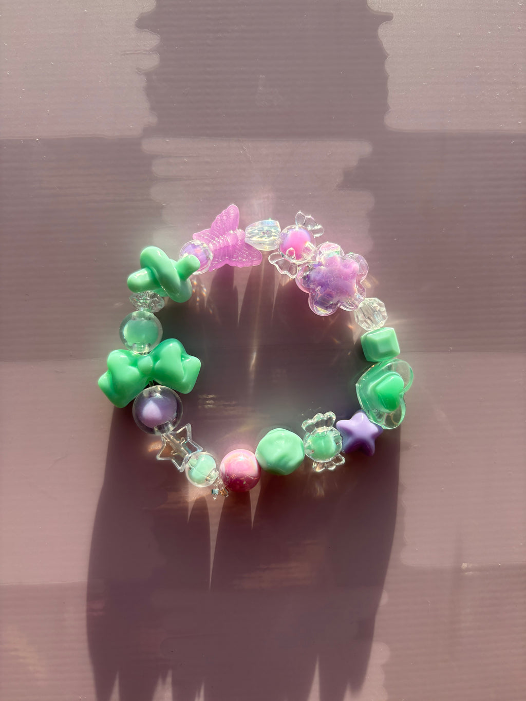 CUSTOM Y2K Beaded Bracelet