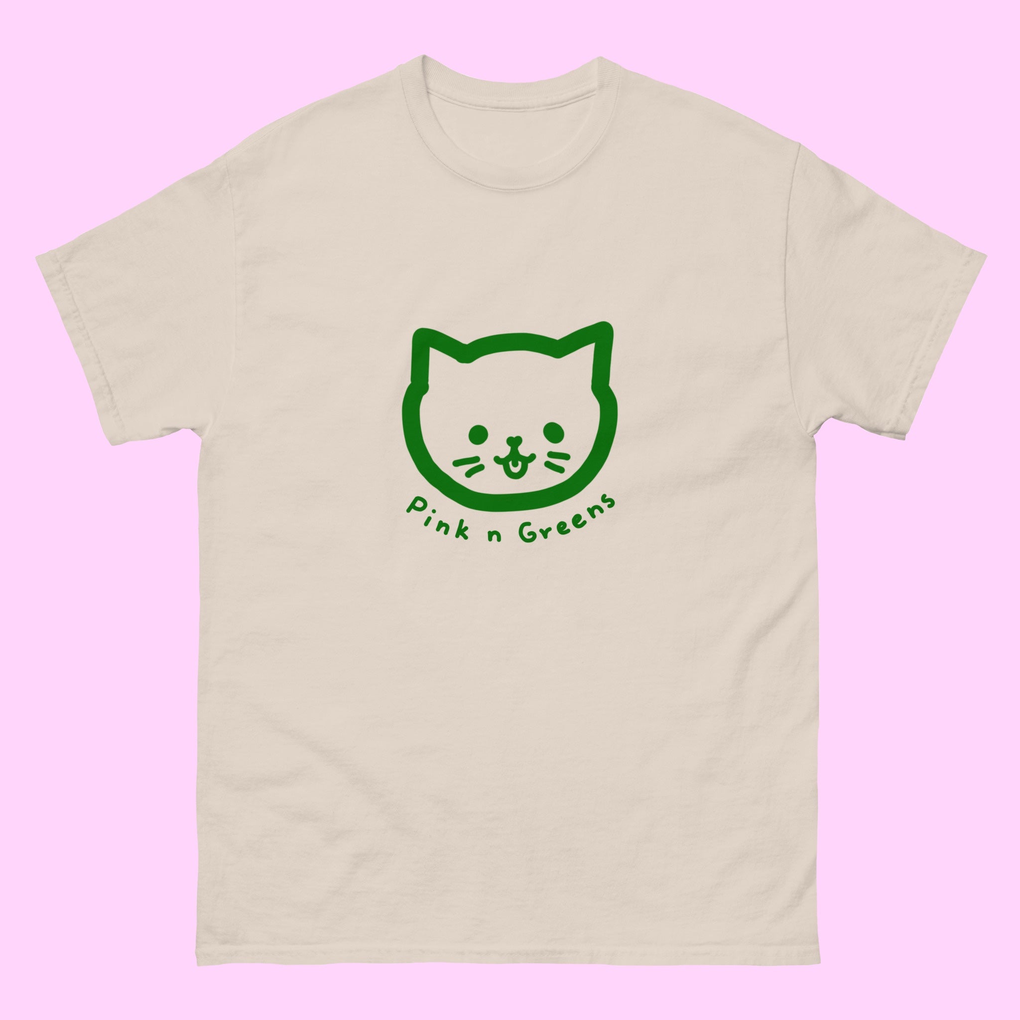 Pink n Greens Cotton Tee