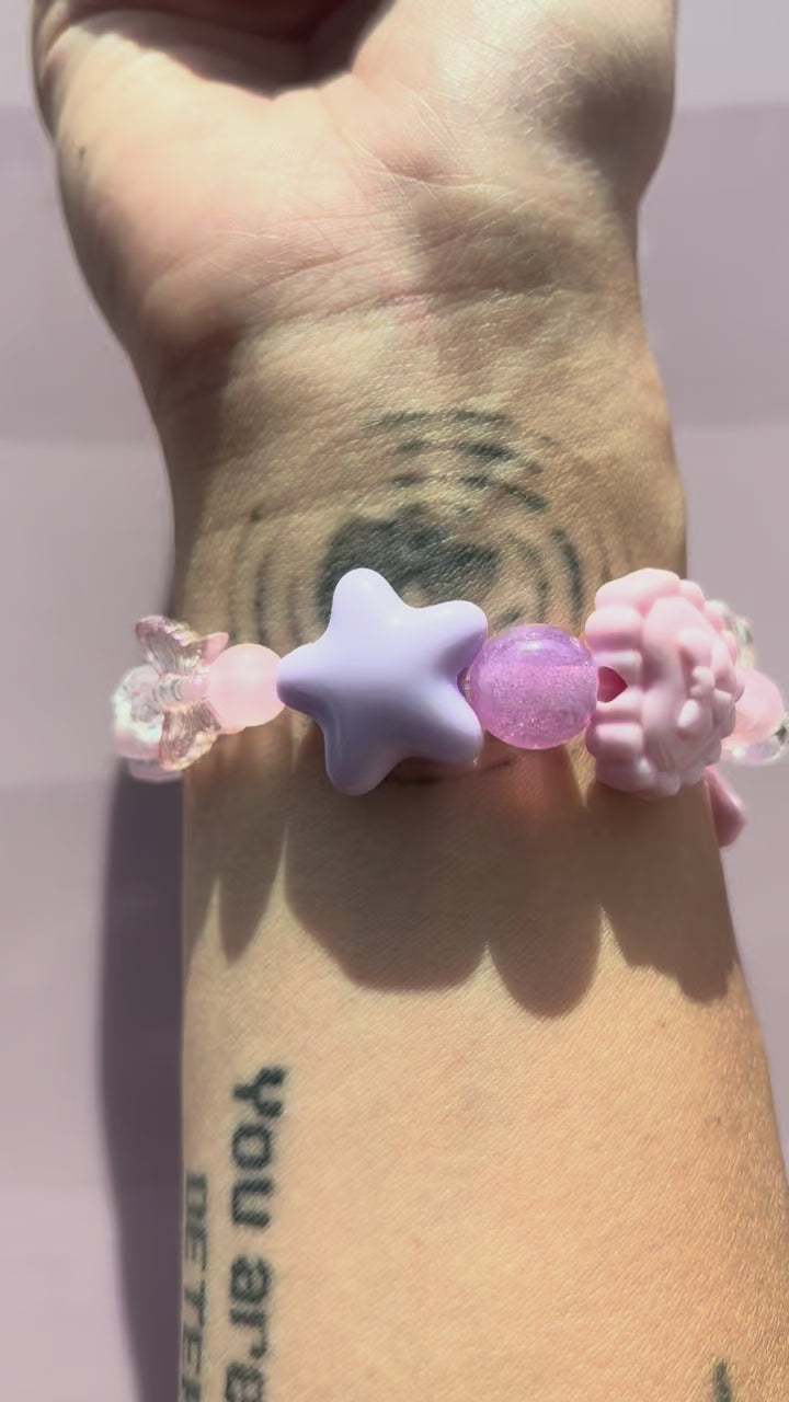 CUSTOM Y2K Beaded Bracelet